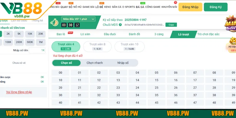 Mang đến mức thưởng cao cho các kiểu cược xổ số đa dạng